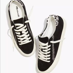 Madewell Sneakers-Suede & Spot Calf Hair 9 NEW